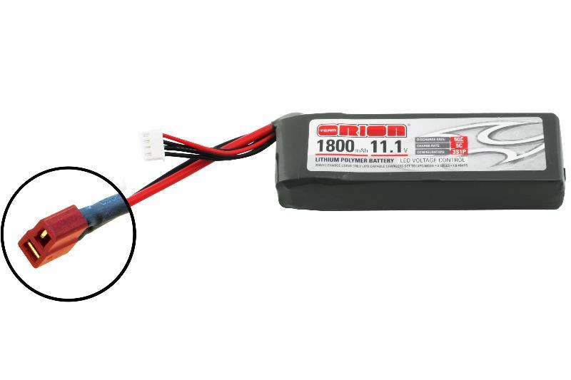 Absima Team Orion LiPo 1800 3S 11,1V 50C Deans