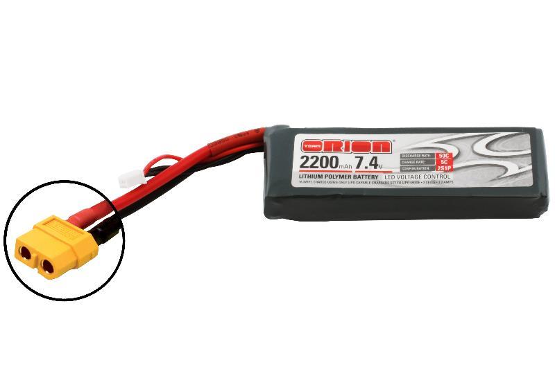 Absima Team Orion LiPo 2200 2S 7,4V 50C XT60