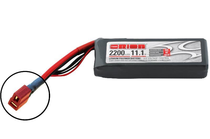 Absima Team Orion LiPo 2200 3S 11,1V 50C Deans
