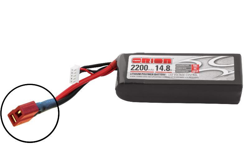 Absima Team Orion LiPo 2200 4S 14,8V 50C Deans
