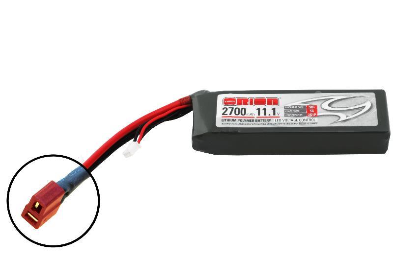 Absima Team Orion LiPo 2700 3S 11,1V 50C Deans