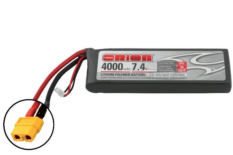 Absima Team Orion LiPo 4000 2S 7,4V 50C XT60