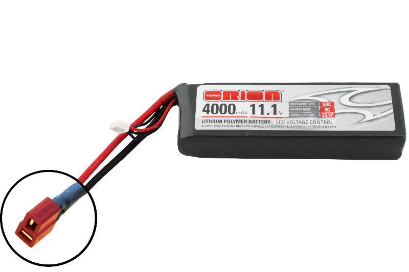 Absima Team Orion LiPo 4000 3S 11,1V 50C Deans