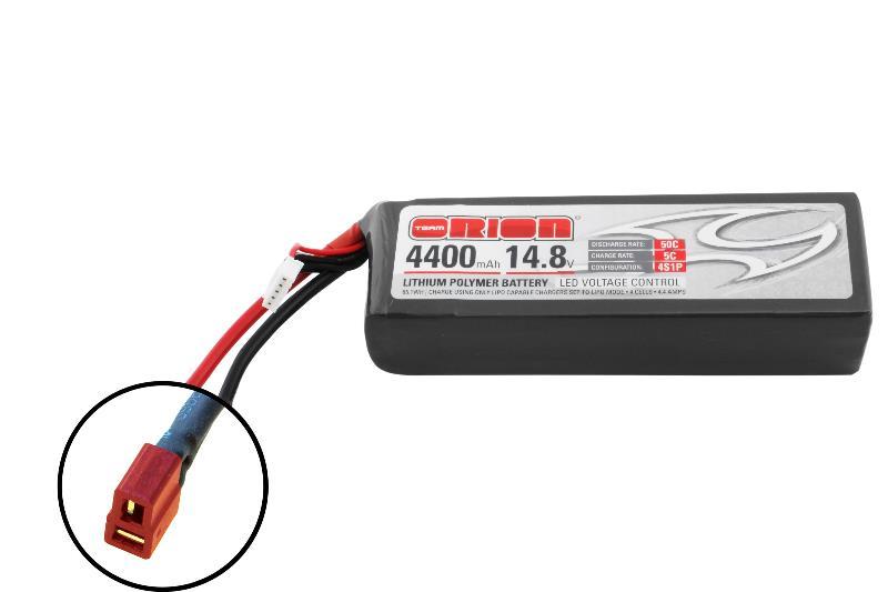 Absima Team Orion LiPo 4400 4S 14,8V 50C Deans