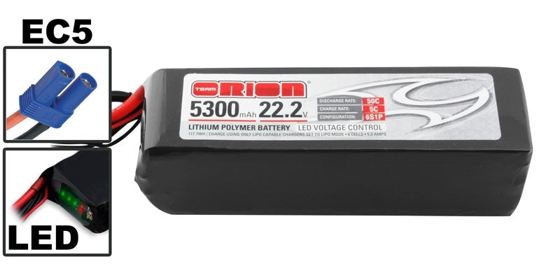 Absima Team Orion LiPo 5300 6S 22,2V 50C EC5