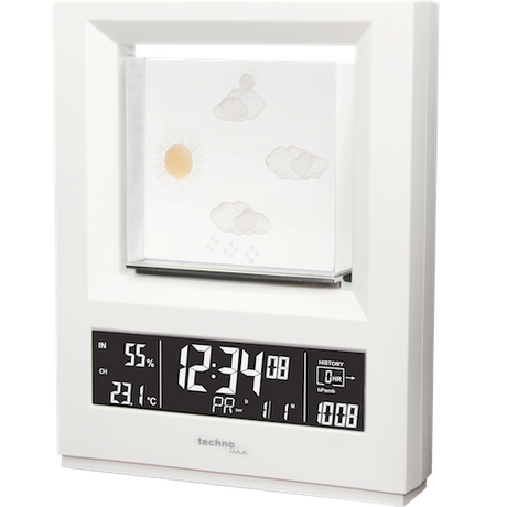Technoline WS 6620 - Moderne Wetterstation in Hochglanz-Optik