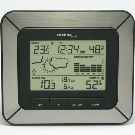 Technoline WS 9273-IT - Moderne Wetterstation mit Luftdruckhistorie