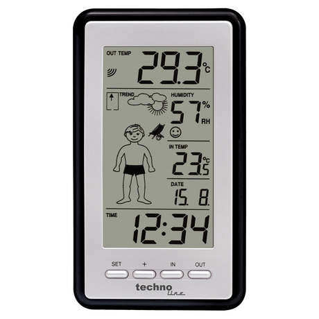 Technoline WS 9632-IT - Wetterstation mit "Weather-Boy"