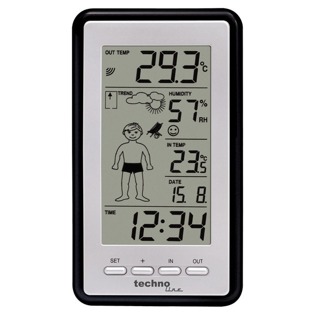 Technoline WS 9632-IT - Wetterstation mit "Weather-Boy"