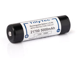 TillyTec 21700 5000mAh Lithium-Ionen-Akku 3,6V - 3,7V mit PCB-Schutz