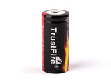 Trustfire 16340 880mAh 3,6V - 3,7V PCB geschützt