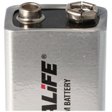 Ultralife Lithium Batterie 9 Volt, E-Block, U9VL, U9VL-J, U9VL-J-P