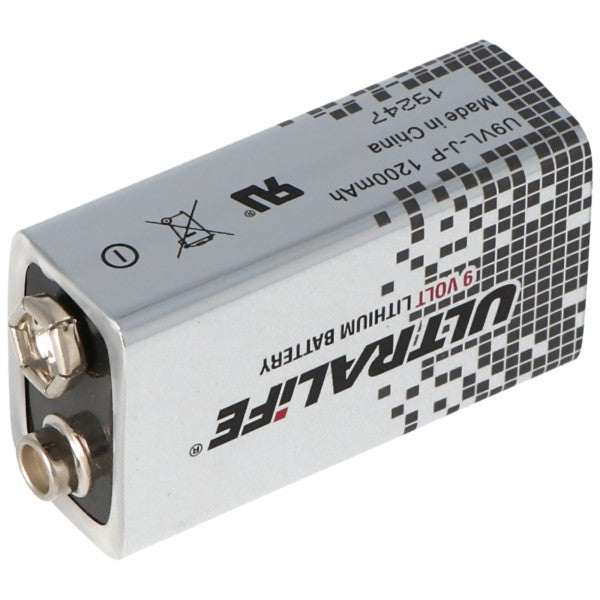 Ultralife Ersatzbatterie passend für ABUS FU2993 Secvest Funk-Rauchmelder und Heimrauchmelder Batterie