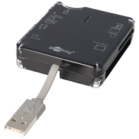 Goobay USB Kartenleasegerät All-in-one für SD, SDHC, MiniSD, MMC, CF, XD Cardreader