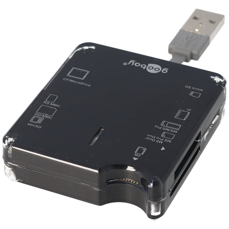 Goobay USB Kartenleasegerät All-in-one für SD, SDHC, MiniSD, MMC, CF, XD Cardreader