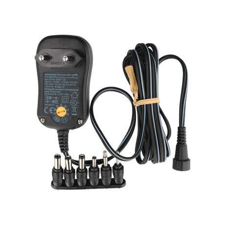 Heitech Universal-Netzteil mit 6 verschiedenen Adaptersteckern, 1000mA