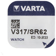 Varta V317, SR62, SR516SW Knopfzelle für Uhren etc.