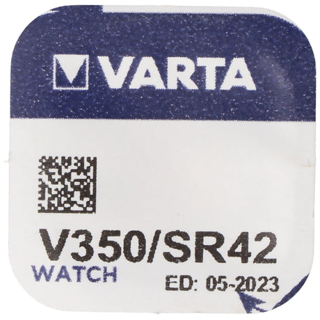 Varta V350, SR42, RW418 Knopfzelle für Uhren etc.