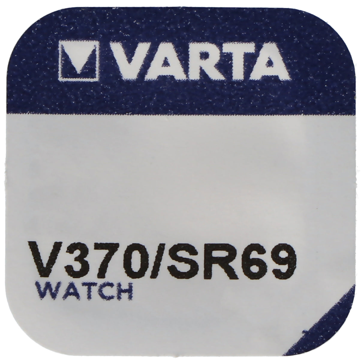 Varta V370, SR69, SR920W Knopfzelle für Uhren etc.