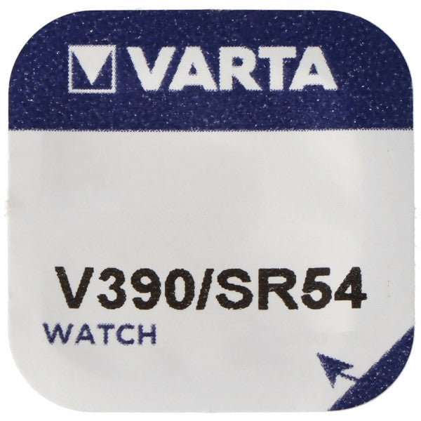 Varta V390, SR54, SR1130SW Knopfzelle für Uhren etc.