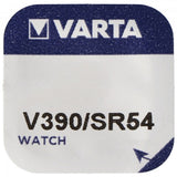 Varta V390, SR54, SR1130SW Knopfzelle für Uhren etc.