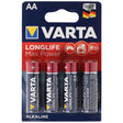 Varta Longlife Max Power 4706 Mignon AA 4er Pack