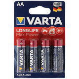 Varta Longlife Max Power 4706 Mignon AA 4er Pack