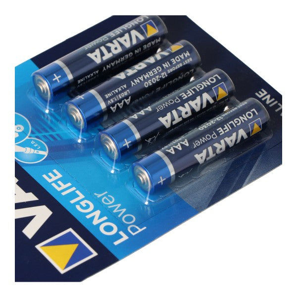 Varta Longlife Power Micro AAA Batterien 4903 10x 4er Blister