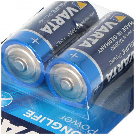 Varta Longlife Power Baby C 4914 Batterien 2er Blister