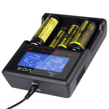 Xtar VC4 18650 Li-Ion Akku und 4fach Li-Ion Schnell-Ladegerät