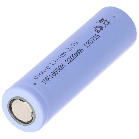 AccuCell INR18650H Vinnic 18650 Li-ion Akku 3,7 Volt 2200mAh ungeschützt, ohne Kopf 65,5x18,38mm