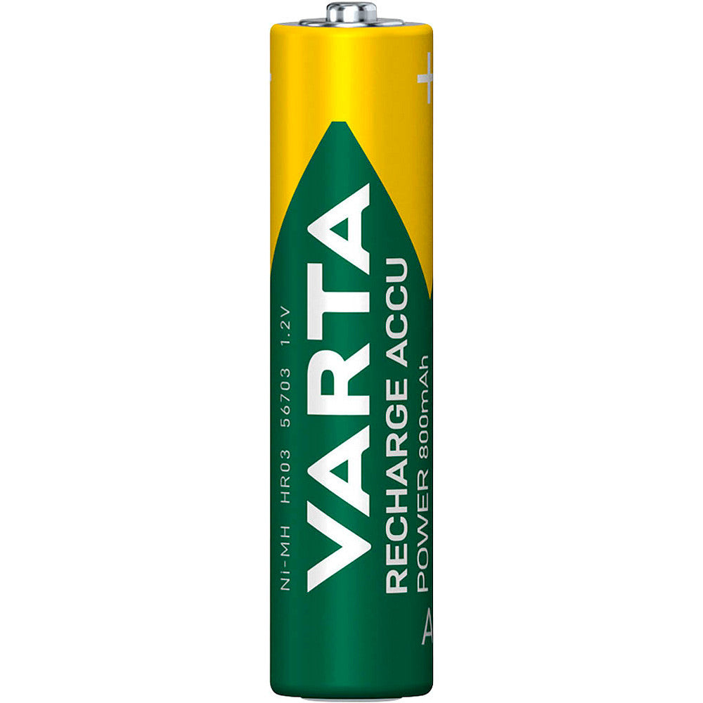 Varta 56703 AAA Ready2Use Micro Akku Ni-MH 1,2V/800mAh - Blister 4 Stück
