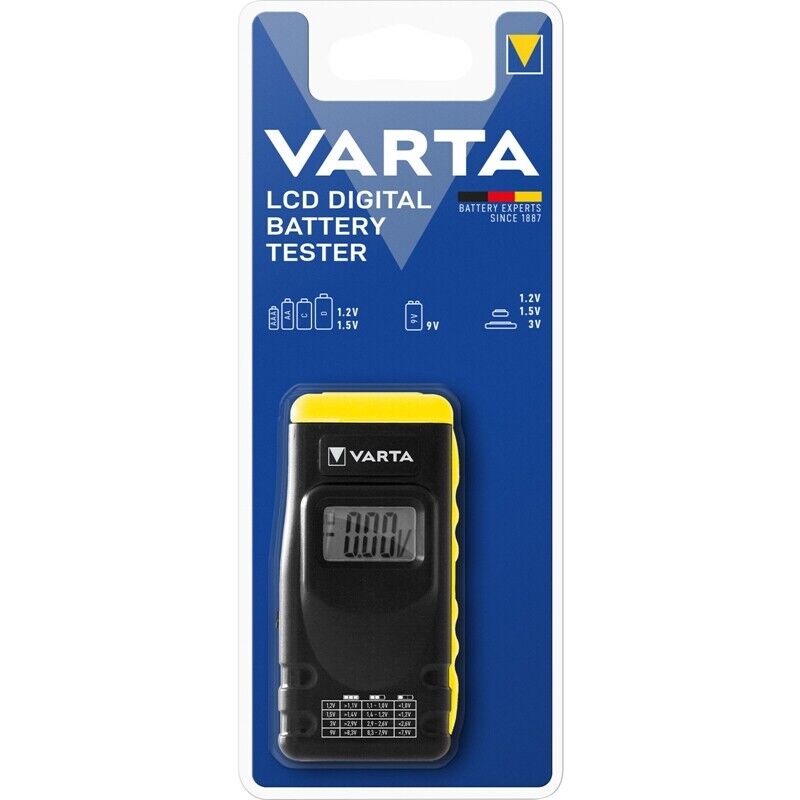 Varta - LCD Digitaler Batterietester