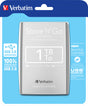 Verbatim Festplatte 1TB, USB 3.0, 6.35cm (2.5''), silber Store´n´Go, Portable, Software Nero Backup, Retail