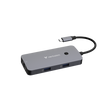 Verbatim Hub, Multiport, CMH-05, 2x USB 3.2-A, USB 3.2-C HDMI 4K, RJ45, USB 3.1-C Kabel, Retail