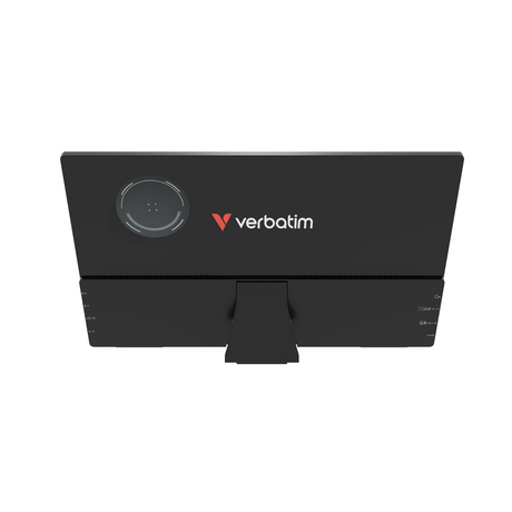 Verbatim Portable Monitor + Powerbank, 14'', LCD, FullHD USB C, HDMI, IPS, 16:9, Touch, LIGHT, Retail