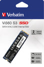 Verbatim SSD 2TB, SATA-III, M.2 2280, Vi560 S3 (R) 550MB/s, (W) 500MB/s, Retail