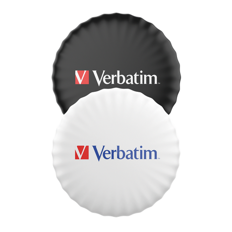 Verbatim Tracker, My Finder Coin, MYFC-02BW, schwarz-weiss Bluetooth, für Apple Find My App, Retail (2-Pack)