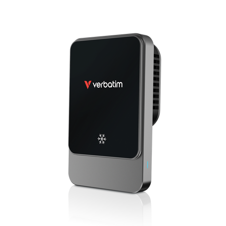 Verbatim Wireless Charger, KFZ, Qi, Magnetic, RGB, CND-03 15W, Kabel USB-C, 1m, schwarz, Retail