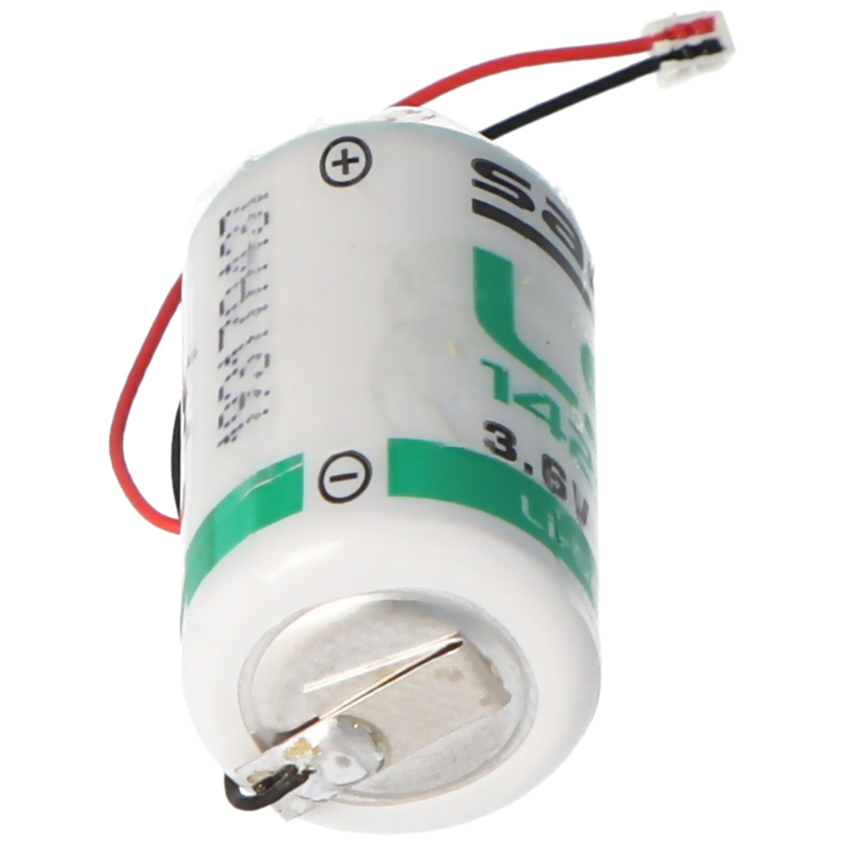 Saft 3,6 Volt Lithiumbatterie passend für Winkhaus Schliessanlage Blue Chip, ersetzt BC EB Batterie für Winkhaus Zylinder BC 11, BC 12, BC 14 MK, BC 15, 25x14mm 1/2AA
