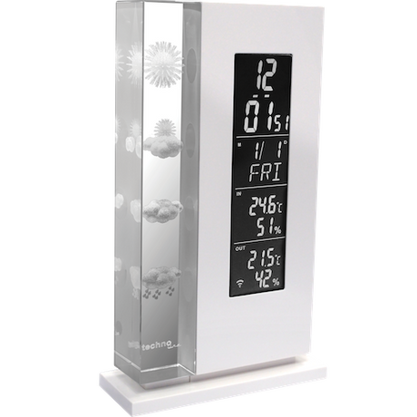 Technoline WS 6600 - Moderne Wetterstation mit farbigen LEDs