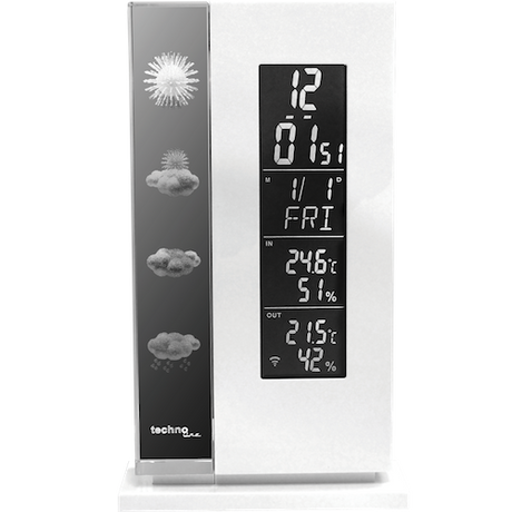 Technoline WS 6600 - Moderne Wetterstation mit farbigen LEDs