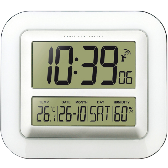 WS 8006 - Funkwanduhr mit Temperatur- und Luftfeuchteanzeige