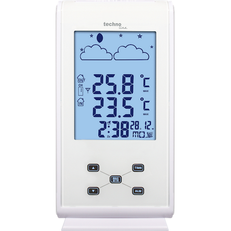Technoline WS 9260 - Moderne Wetterstation mit Touchsensoren