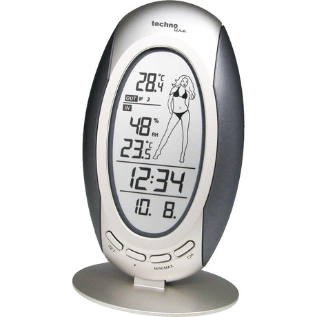 Technoline WS 9723-IT - Wetterstation mit hot "Weathergirl"