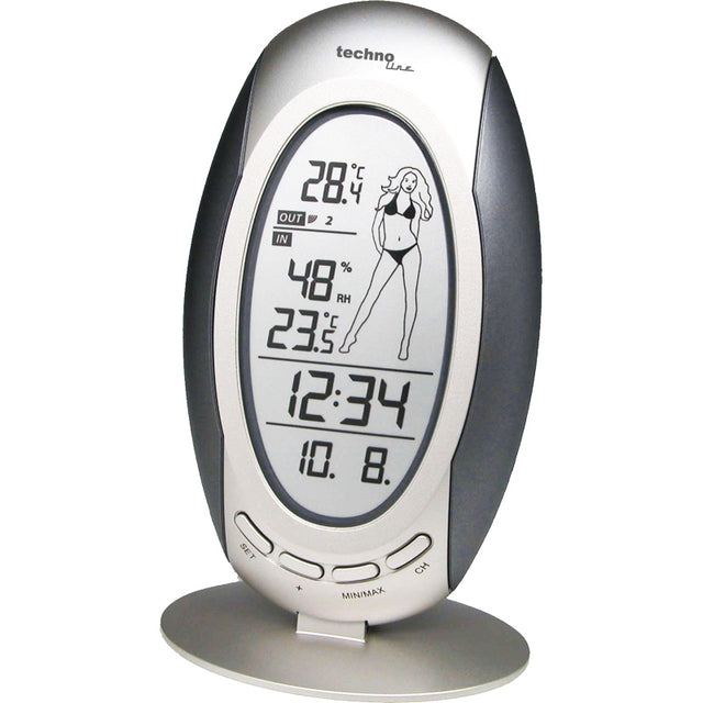 WS 9723-IT - Wetterstation mit hot "Weathergirl"