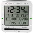 WT245 - Funkwecker mit manueller Einstelloption, 12/24h Zeitanzeige, Hintergrundbeleuchtung