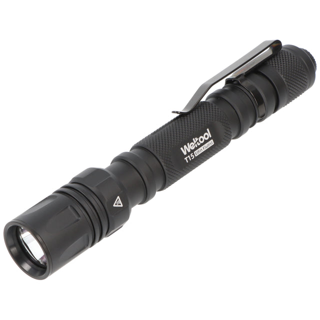 Weltool T15 – taktische LED-Stiftlampe mit 1.400 Lumen und 464 m Reichweite (schwarz)
