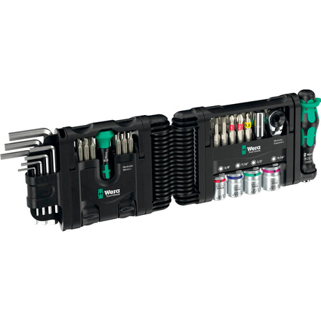 Wera Tool-Check Modular Set Imperial 1 – 21-teiliges Werkzeugset für zöllige Schraubverbindungen