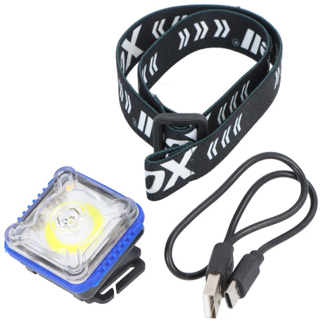 XCell H295 LED-Kopfleuchte, neun verschiedene Modi, vier verschiedene Farben, max. 295 Lumen, wiederaufladbar
